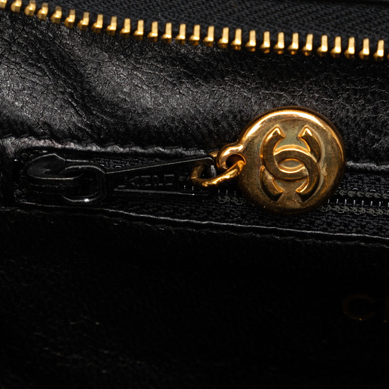 Top Quality Chanel Matrases Cocomark Mini Chantot Top Bag Black Caviar   Chanel
