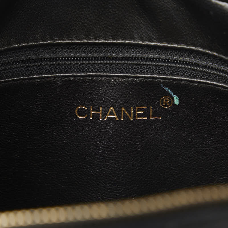 Top Quality Chanel Coco Killing Chain Tote Bag Black Cotton  Chanel