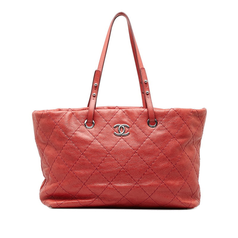 Top Quality Chanel Wild tick Onza Road  Bag Pink Leather  Chanel