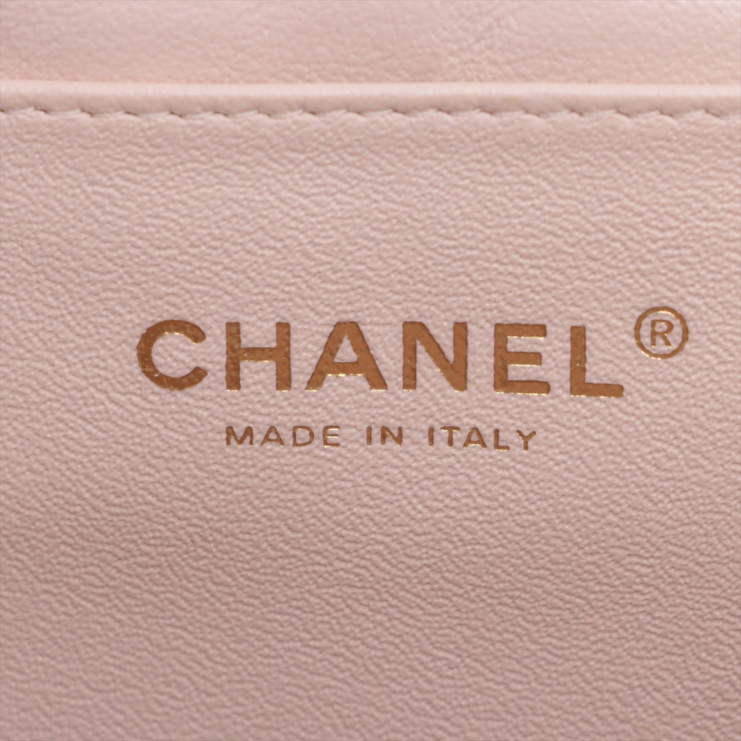 Top Quality Chanel Mattress kin Chain Shoulder Bag Pink Gold  15th
