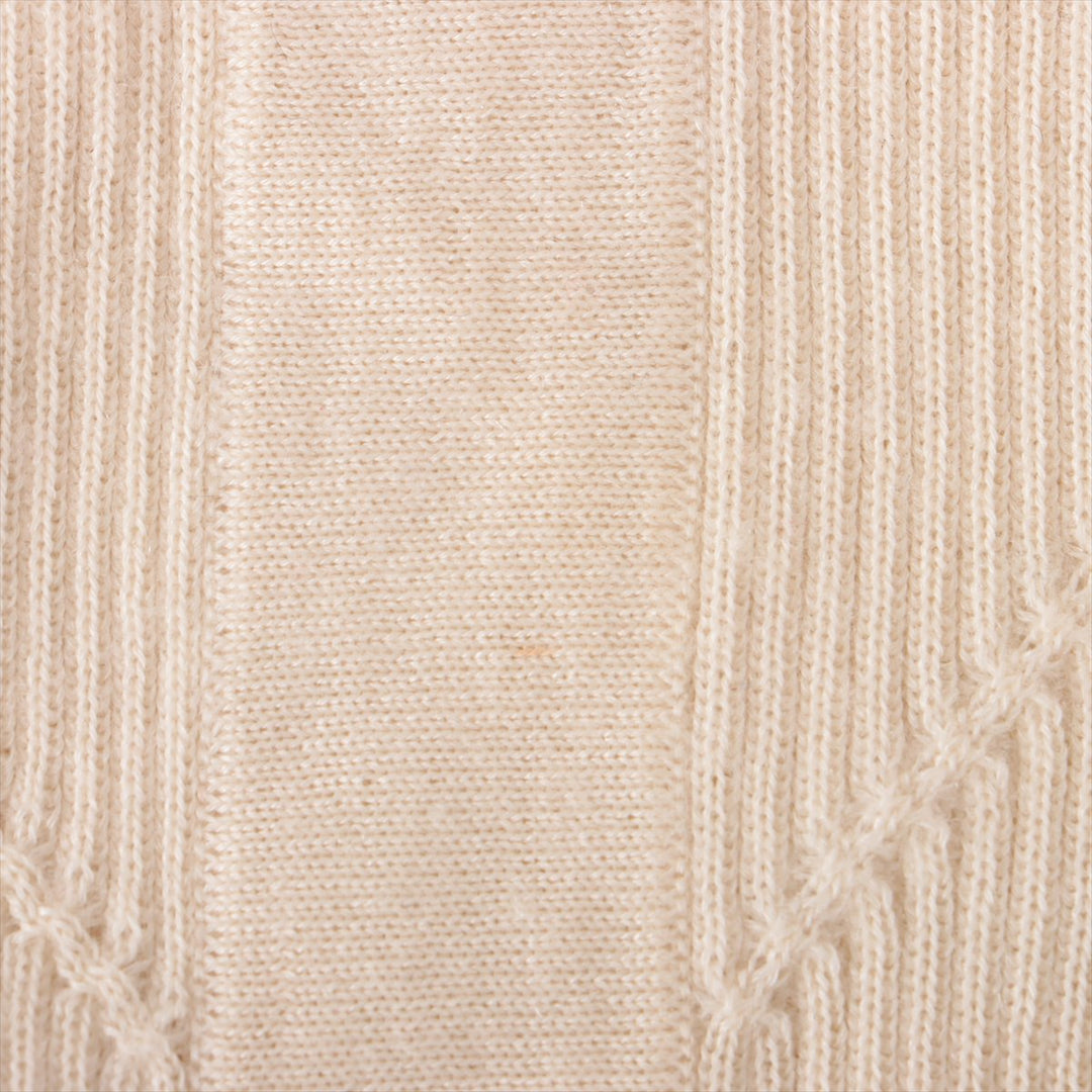Top Quality Chanel Coconut Button 11 Years Casimir Hynecknit 36  Beige P39