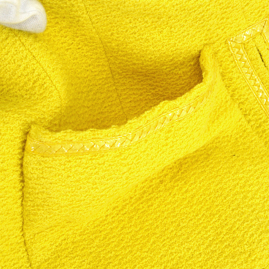 Top Quality Chanel Spring 1995 Zip Up Jacket Yellow #38