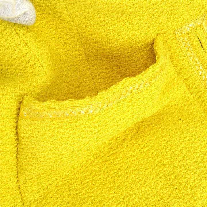 Top Quality Chanel Spring 1995 Zip Up Jacket Yellow #38