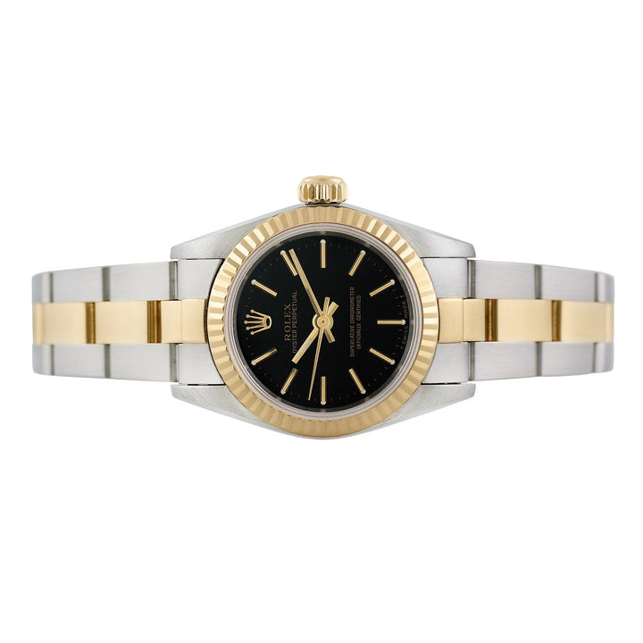 Rolex Ladies Two-tone Oyster Perpetual, item #26