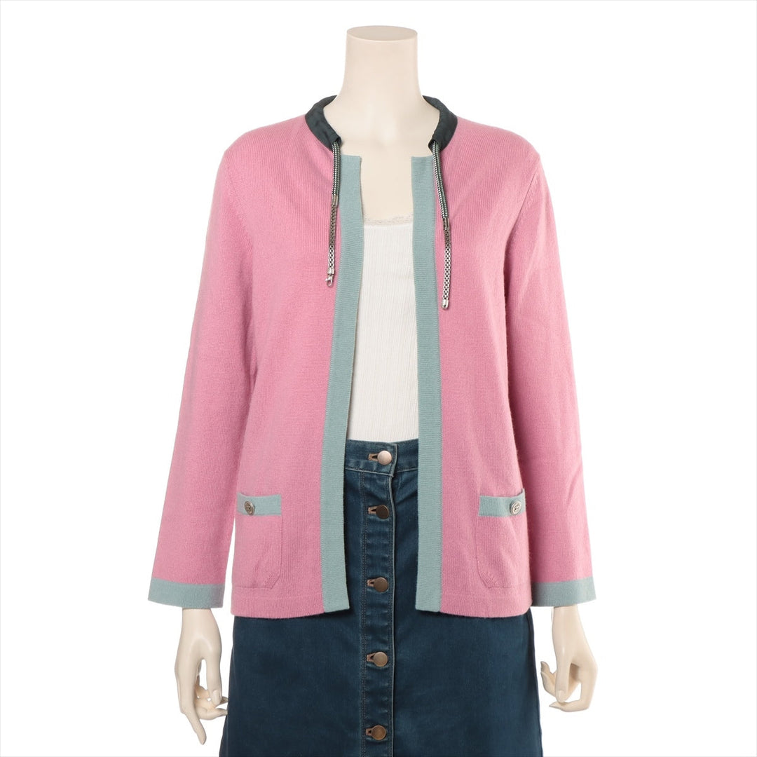 Top Quality Chanel Coconut Button Cashmere Cardigan 34 Pink P43350K04410
