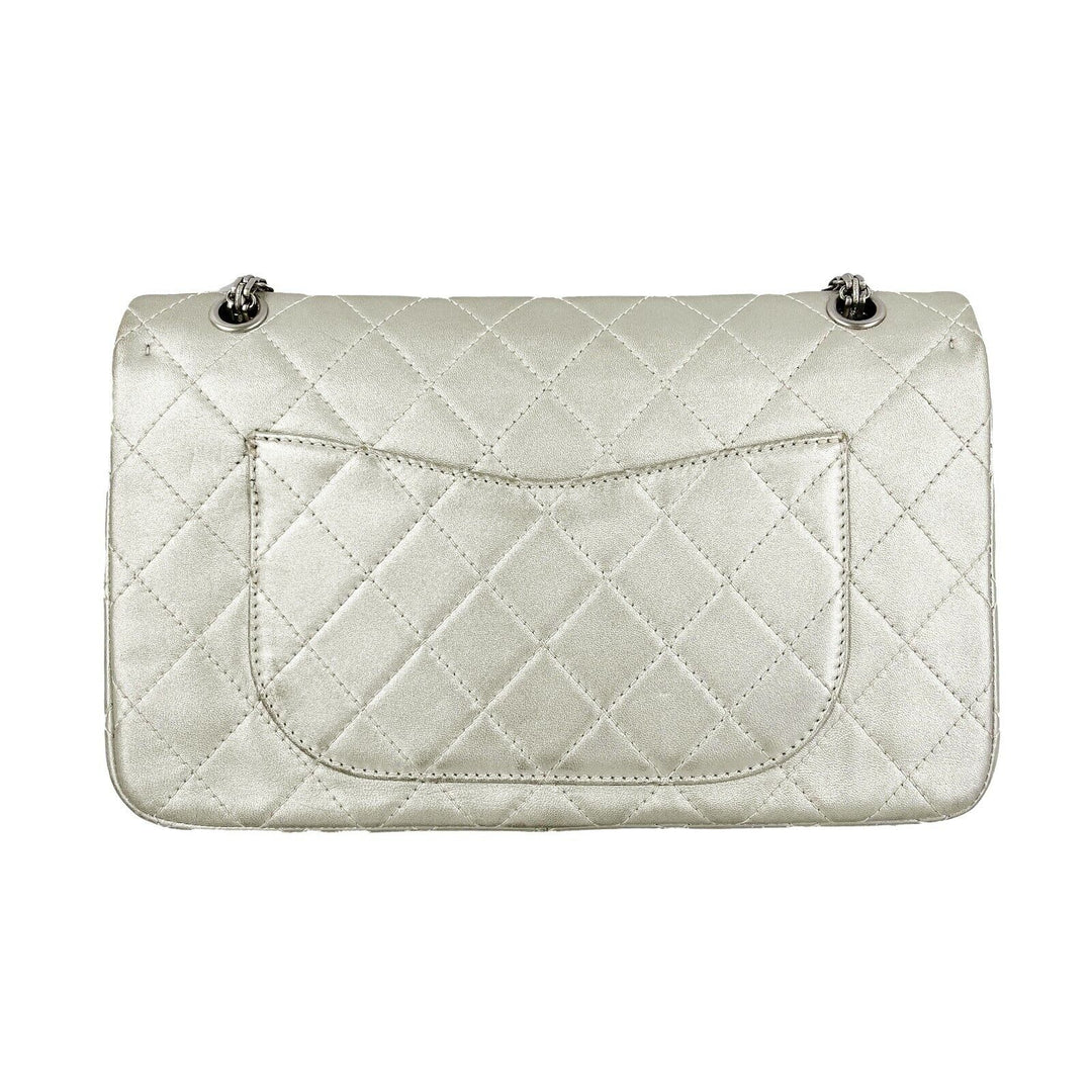 Chanel - Metallic Calfskin Quilted 2.55 Reissue 227 Double New - Shoulder Bag