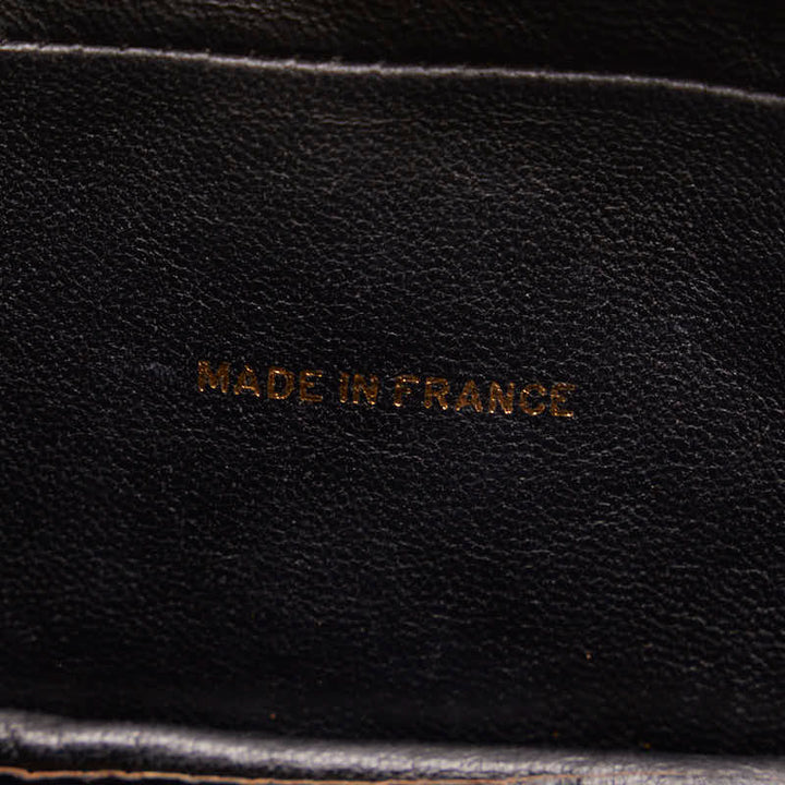 Top Quality Chanel Vintage Tassel Flap Shoulder Bag in Lambskin Black