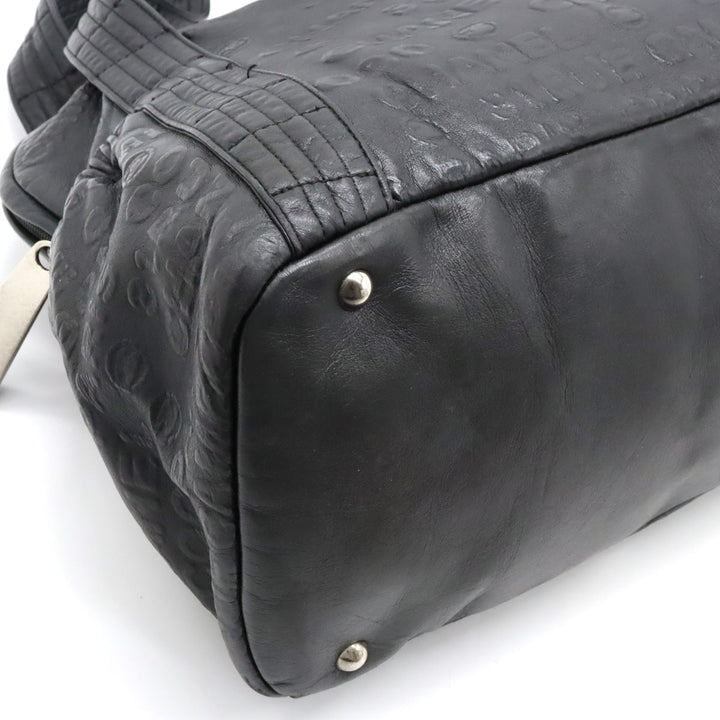 Top Quality Chanel Unlimited Logo Mini Boston Bag  Bag Shoulder Bag Shoulder Bag Black Black A46123