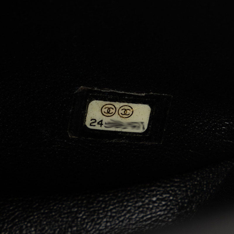 Top Quality Chanel Coco V Stick Top Handle  Chain Shoulder Bag Black Leather  Top Quality Chanel [Middle] Vintage
