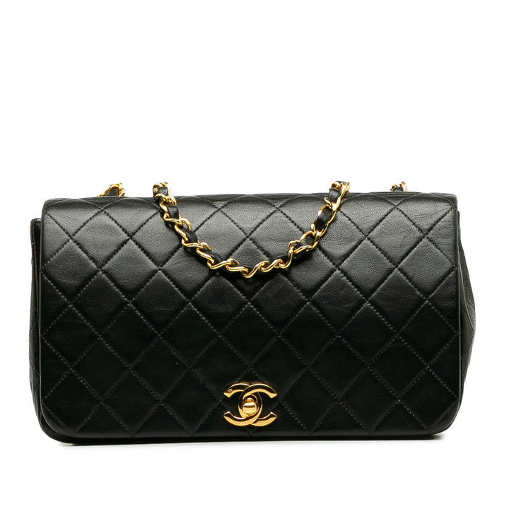 Top Quality Chanel Mattress Chain houlder Bag Black Gold  Lady Chanel
