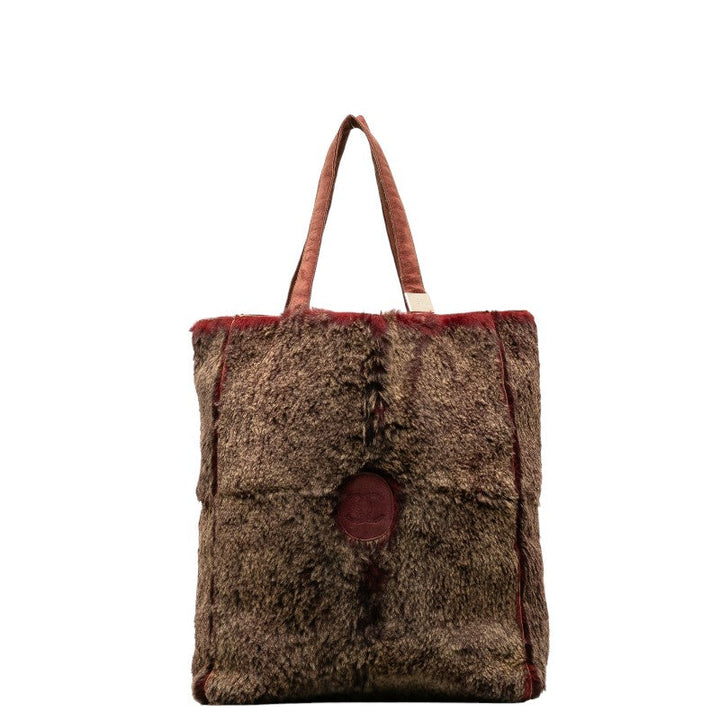 Top Quality Chanel Cocomark Rapunzel  Bag houlder Bag Brown Red lace Lady Chanel