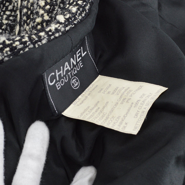 Top Quality Chanel Fall 1994 boucle single-breasted jacket #36
