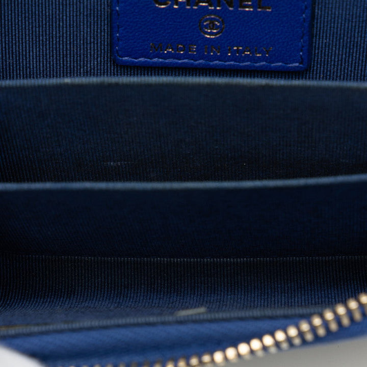 Top Quality Chanel Matrases Coincase Coincase Coincase Blue    Chanel