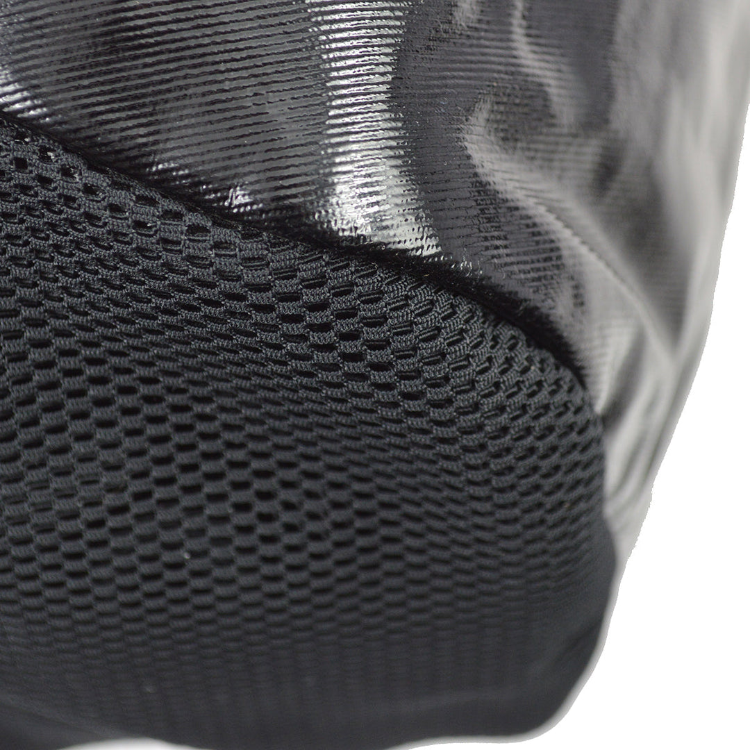 Top Quality Chanel 2006-2008 Sports Line Black Vinyl Gym Bag 35