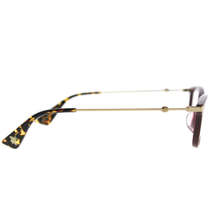 Gucci Asian Fit GG 0112OA 005 Unisex Rectangle Eyeglasses 53mm
