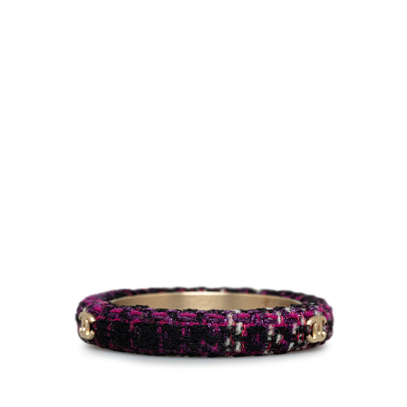 Top Quality Chanel Coco Bangle Pearl Gold Twid   Chanel