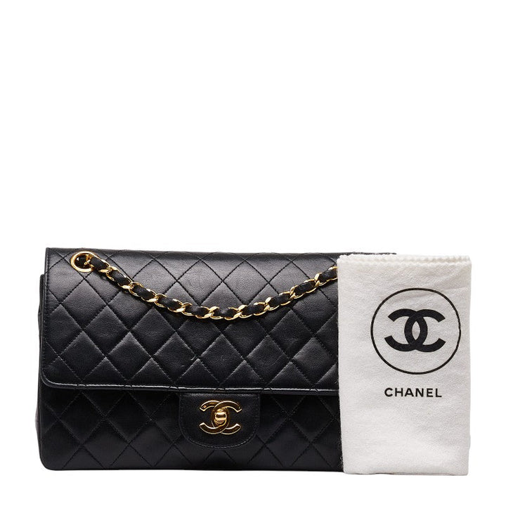 Top Quality Chanel MATRASSES 25 COCOMARK CHAIN SHOLDER BAG BLACK Lambskinkin LADY CHANEL