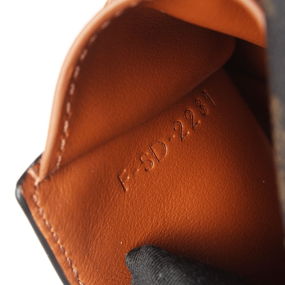 Celine Triomphe Canvas Flap Origami Wallet