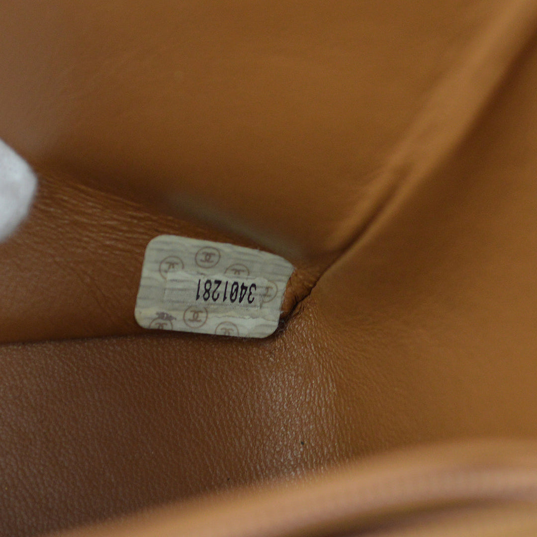 Top Quality Chanel Brown Lambskin Medium Single Flap Shoulder Bag