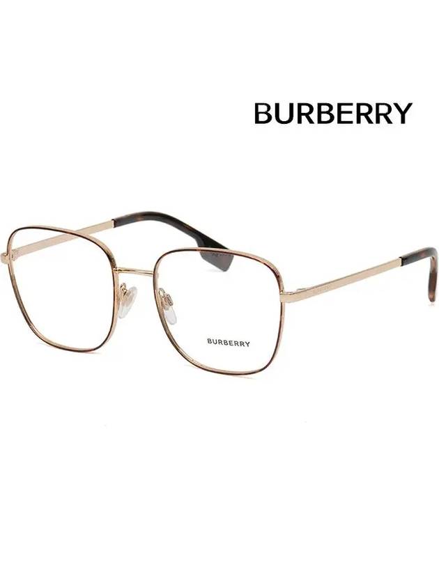 Burberry Eyewear File Elliot Eyeglasses Dark Havana Gold