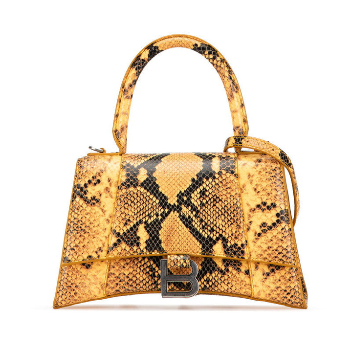 Top Quality Balenciaga Hourglass Python Embossed 2WAY Bag