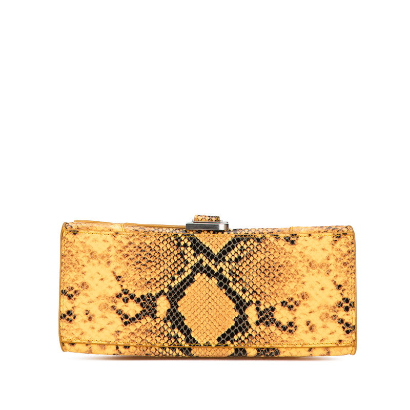 Top Quality Balenciaga Hourglass Python Embossed 2WAY Bag