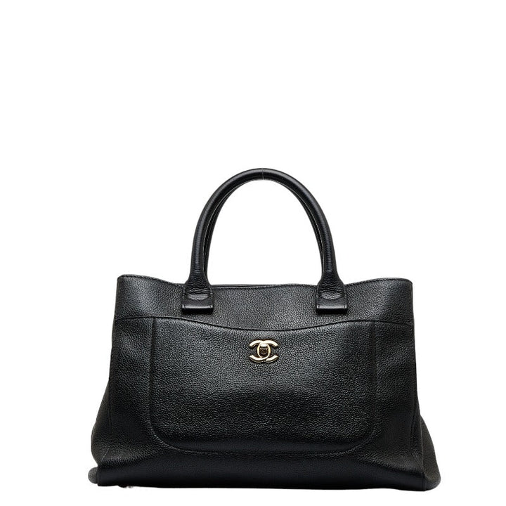 Top Quality Chanel Neo Executive Tote Handbag Shoulder Bag Black Caviar