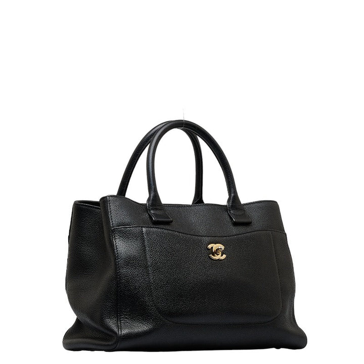 Top Quality Chanel Neo Executive Tote Handbag Shoulder Bag Black Caviar
