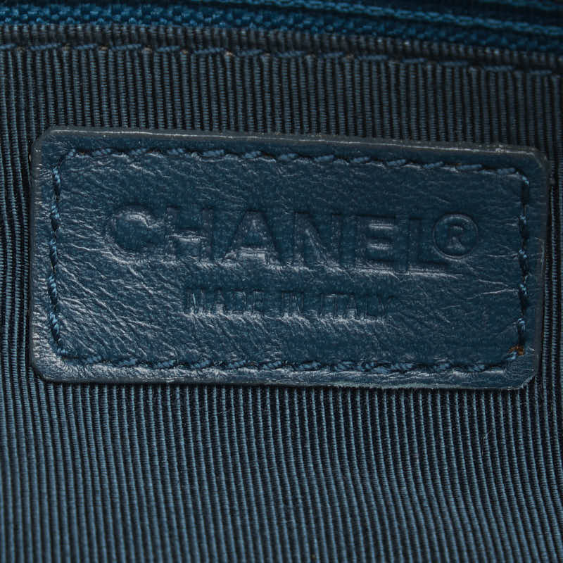 Top Quality Chanel Chain Shoulder Bag Green Fur Women's