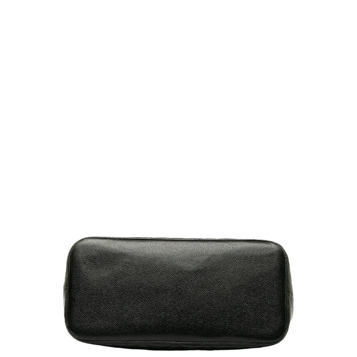 Top Quality Chanel Medaillon Handbag Tote Bag Black Caviar