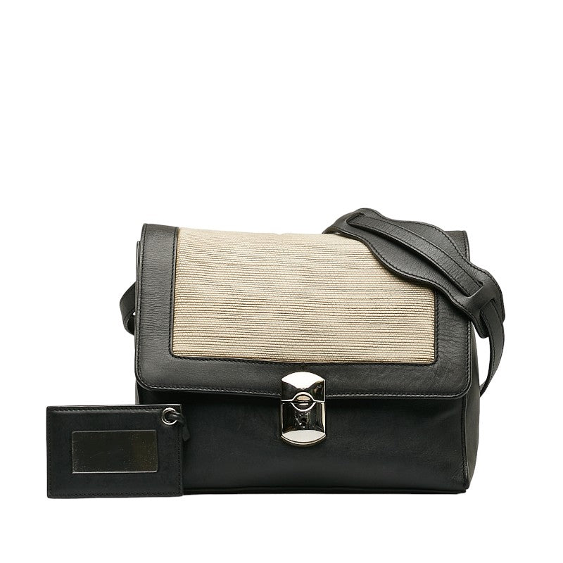 Top Quality Balenciaga Afternoon Leather Canvas Shoulder Bag