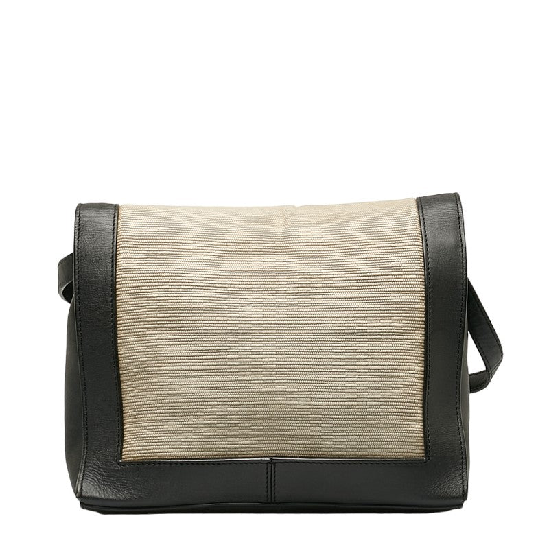 Top Quality Balenciaga Afternoon Leather Canvas Shoulder Bag