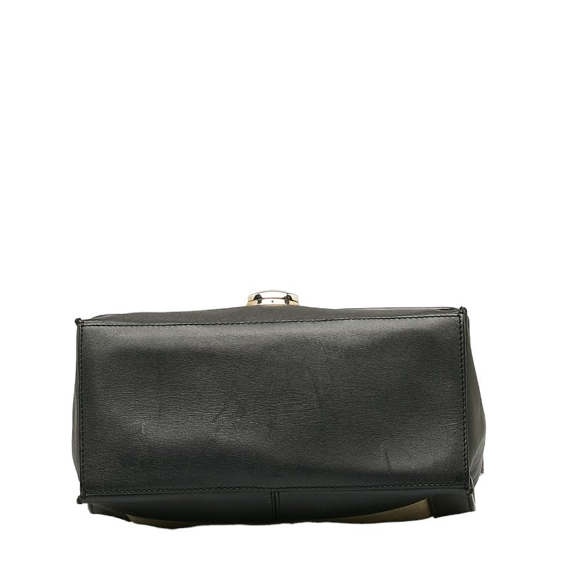 Top Quality Balenciaga Afternoon Leather Canvas Shoulder Bag
