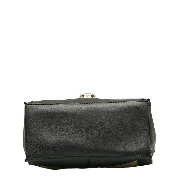 Top Quality Balenciaga Afternoon Leather Canvas Shoulder Bag