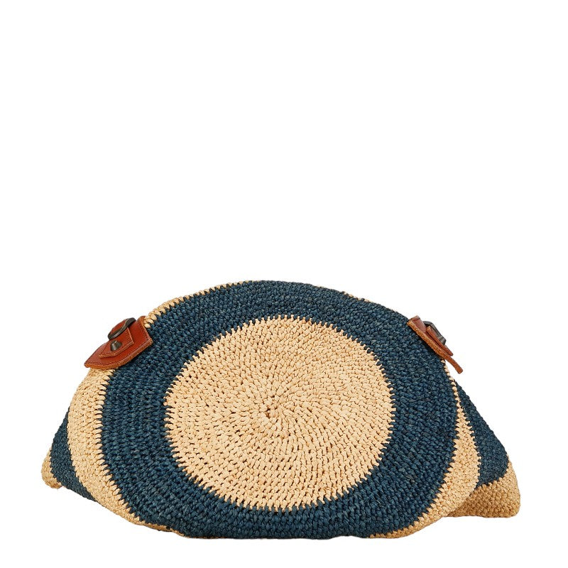 Top Quality Balenciaga Raffia Leather Small Handbag