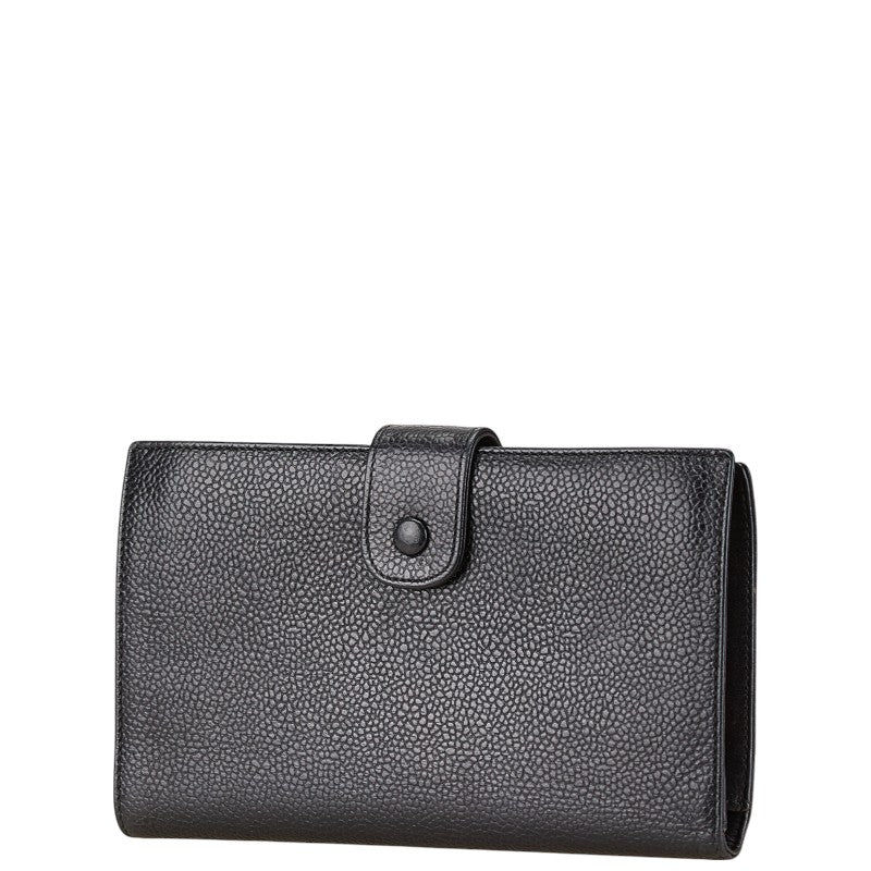 Top Quality Chanel Caviar Skin Long Wallet