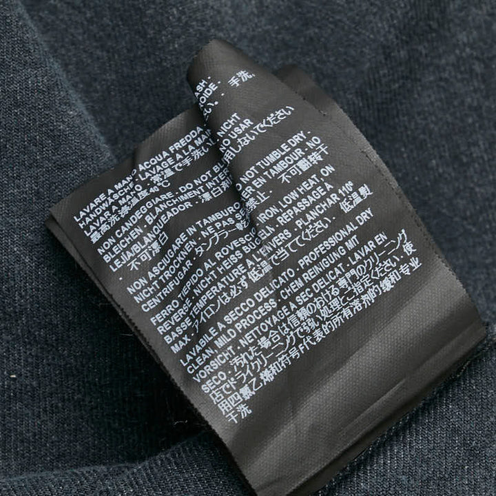 Top Quality Balenciaga Black Denim Shirt Cotton