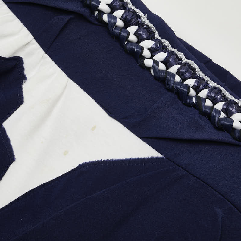 Top Quality Chanel Silk Cotton Sleeveless Dress