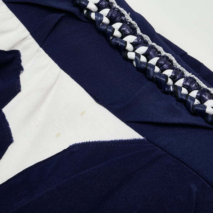 Top Quality Chanel Silk Cotton Sleeveless Dress