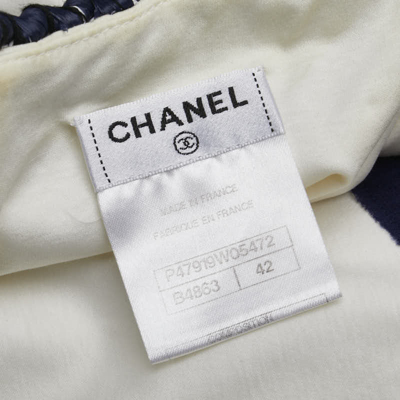Top Quality Chanel Silk Cotton Sleeveless Dress