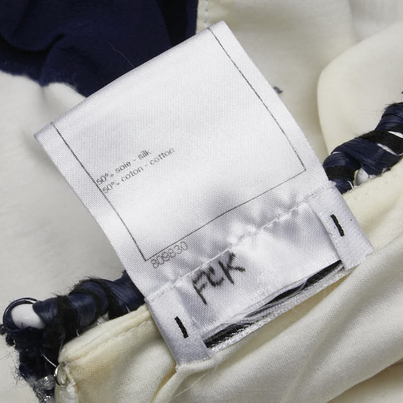 Top Quality Chanel Silk Cotton Sleeveless Dress