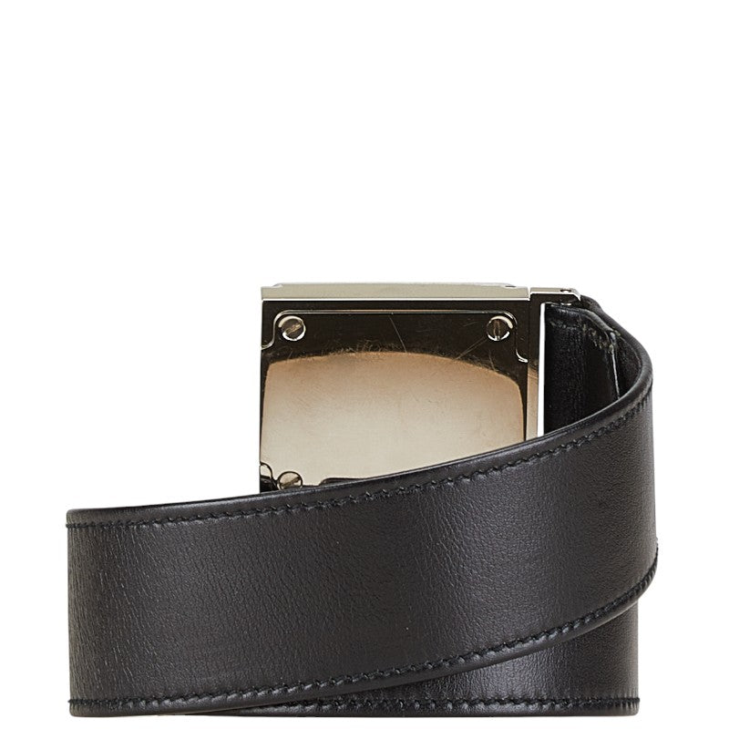 Top Quality Chanel Vintage Coco Mark Leather Belt