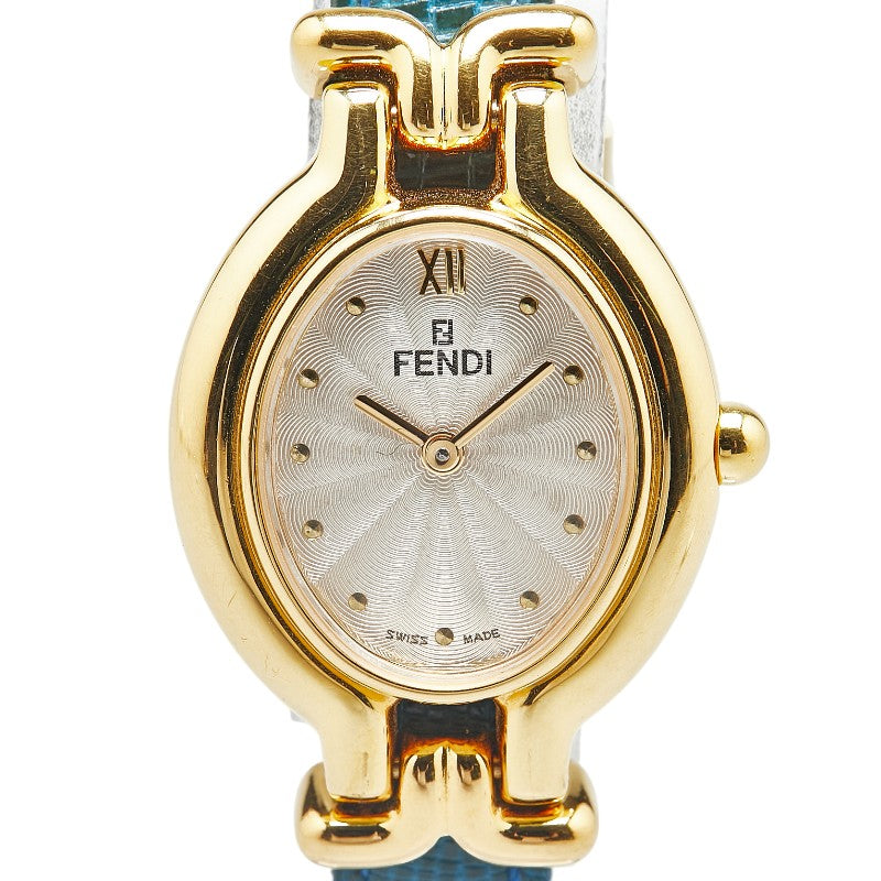 Top quality Fendi 640L Quartz Watch Stainless Steel Leather