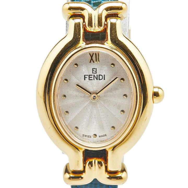 Top quality Fendi 640L Quartz Watch Stainless Steel Leather