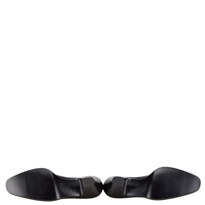 Prada Leather Short Boots Black Women