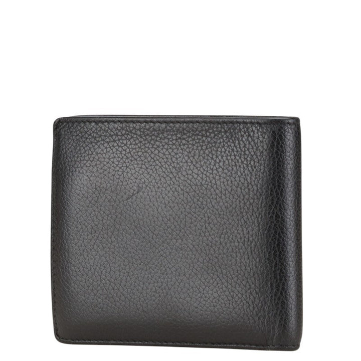 Top Quality Balenciaga Leather Logo Bifold Wallet