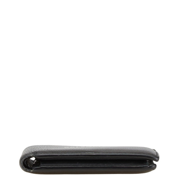Top Quality Balenciaga Leather Logo Bifold Wallet