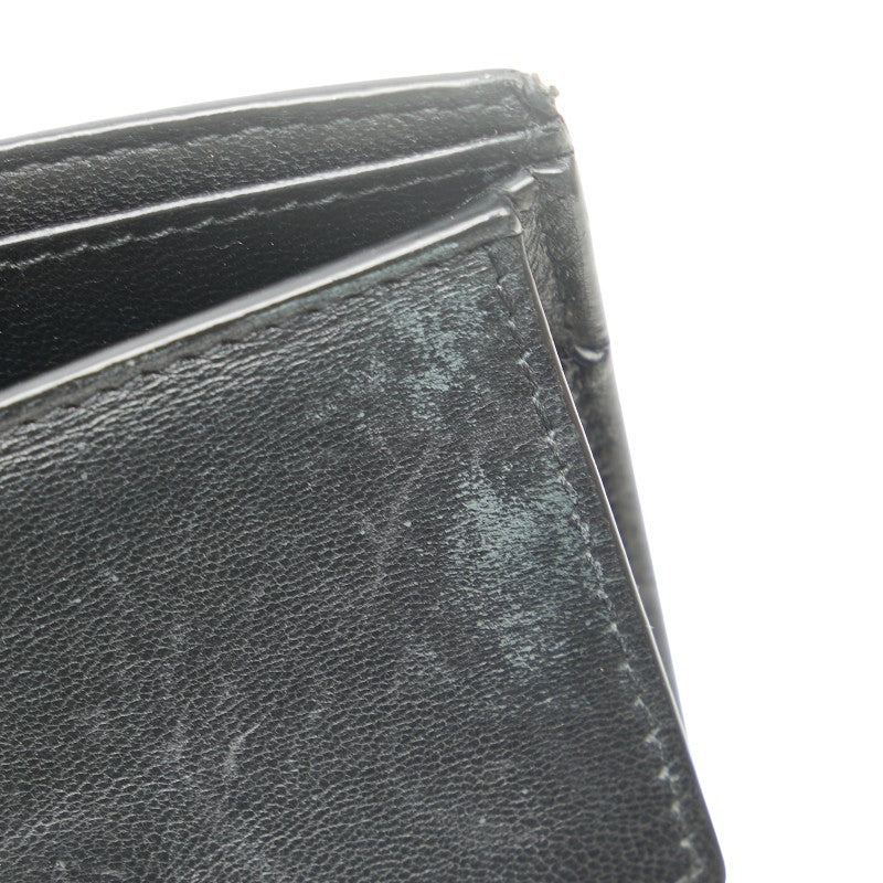 Top Quality Balenciaga Leather Logo Bifold Wallet
