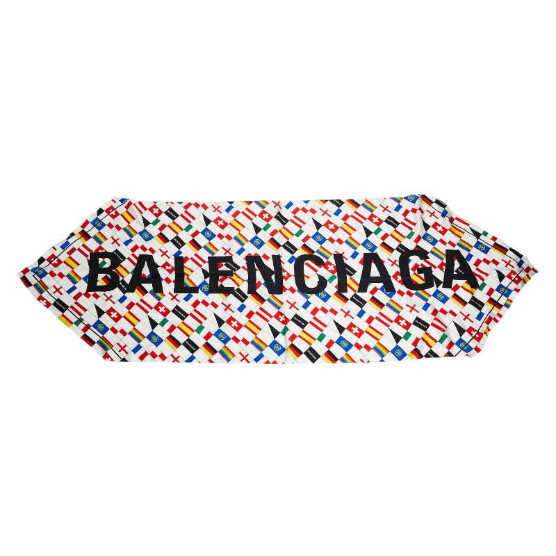 Top Quality Balenciaga Silk Logo Flag Scarf