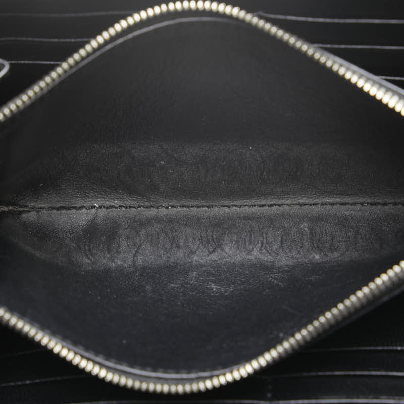 Top Quality Balenciaga Leather Logo Zip-Around Wallet